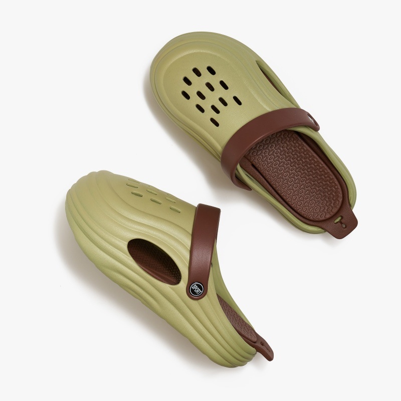 Unisex EVA sandale u Crocs stilu, prozračnost, protukliznost, debeli đon 3 cm+ i petu 4,5 cm, injekcijsko oblikovanje, ljeto 2025