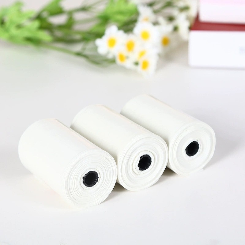 Geantă pentru gunoiul animalelor de companie, film PVA solubil în apă, tip rulă continuă, îngroșată