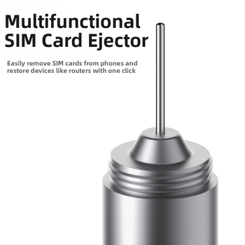 Καθαριστικό με ακίδα εξαγωγής SIM από κράμα αλουμινίου για θήκες κινητών και ακουστικών Bluetooth - Μοντέλο Pj-9068, Yixuan Digital, 6 g