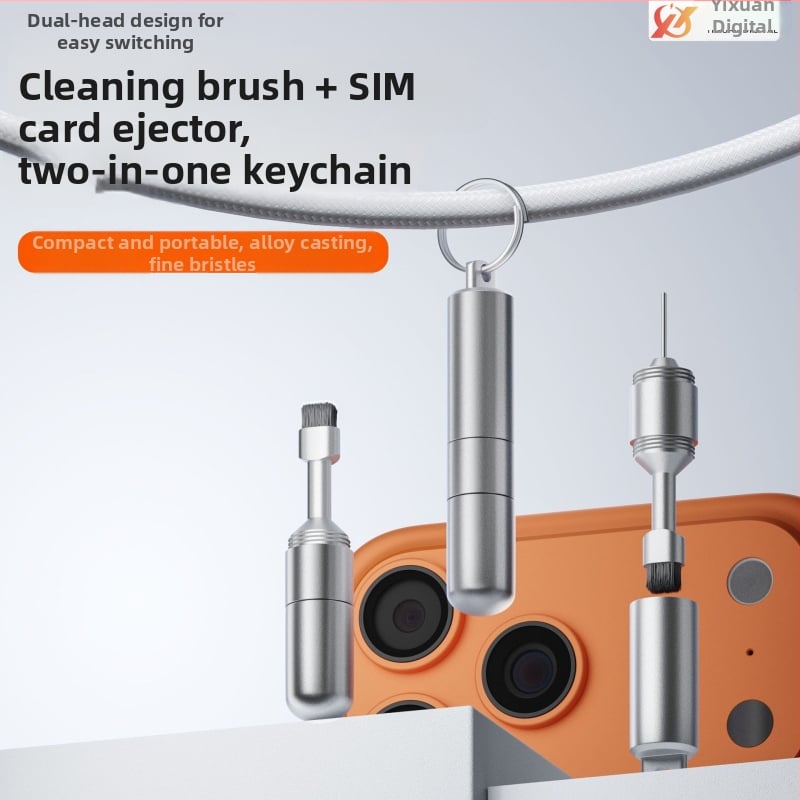 Καθαριστικό με ακίδα εξαγωγής SIM από κράμα αλουμινίου για θήκες κινητών και ακουστικών Bluetooth - Μοντέλο Pj-9068, Yixuan Digital, 6 g
