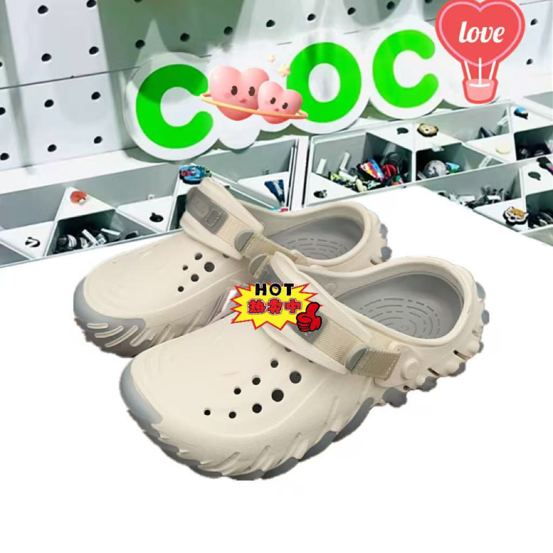 Unisex EVA klompe Crocs-stila – prozračne, lagane, protuklizne, podstavljene; đon EVA, debljina 2-3 cm