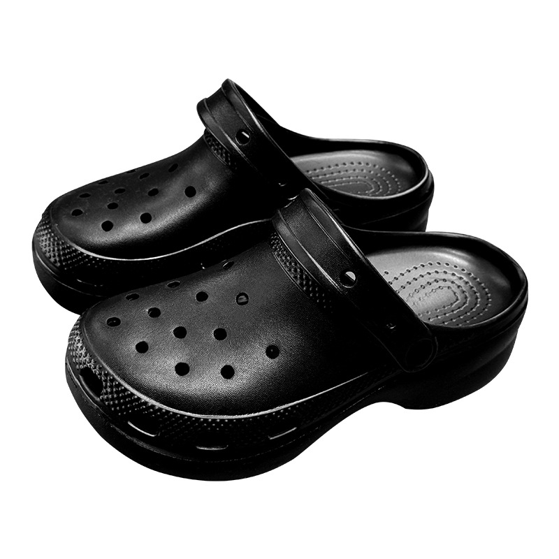 Ženske Crocs-stil EVA sandale s zatvorenim prstom – prozračne, lagane, EVA gornji dio i đon, visoka protukliznost, za unutarnju i vanjsku upotrebu