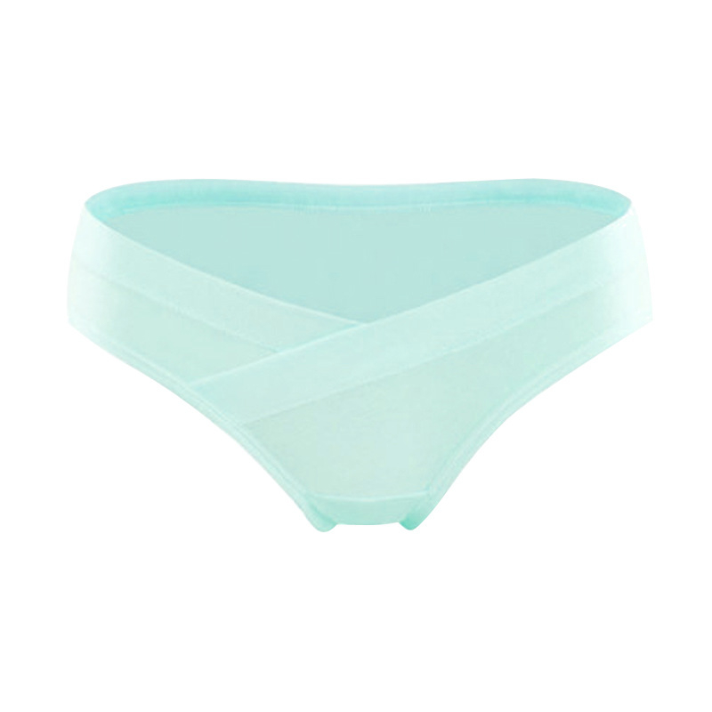 Šestodijelni set trudničkog donjeg rublja, U-oblik niska struka za potporu trbuha, pamukana pletenina, za trudnice