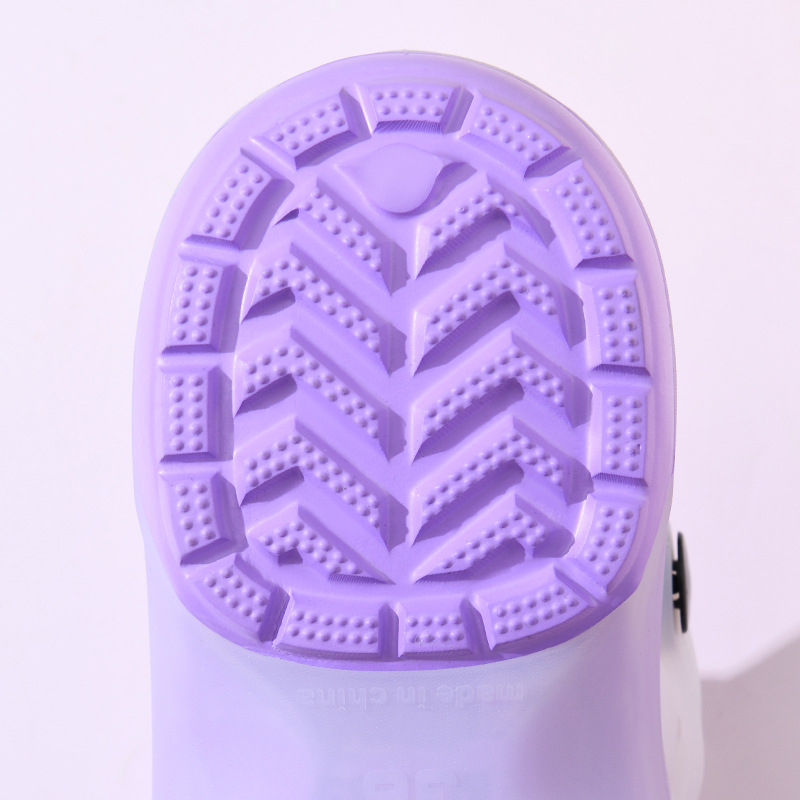 Clogs medicale pentru femei, talpă EVA, partea superioară PVC, vârf închis Mary Jane, respirante și rezistente la miros