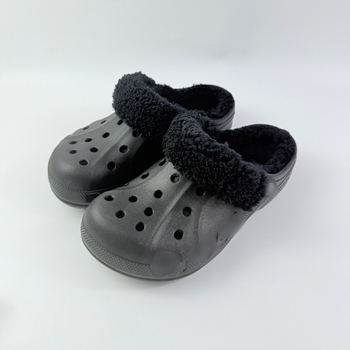 Unisex EVA Crocs-stil papuče za zimu, debljina potplata 2–3 cm, visina pete 4 cm