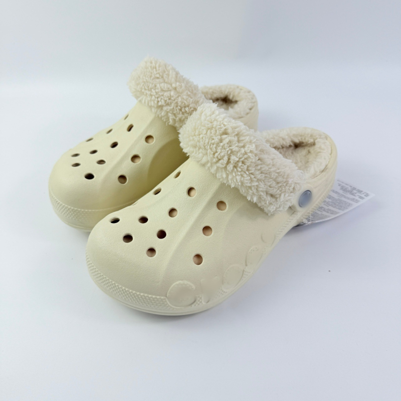 Unisex EVA Crocs-stil papuče za zimu, debljina potplata 2–3 cm, visina pete 4 cm