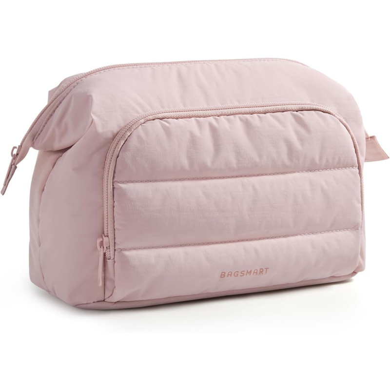 Crossbody táska, uniszex, poliészter, egyszínű mintázat, vízálló kozmetikai és utazási szervező, hordozható