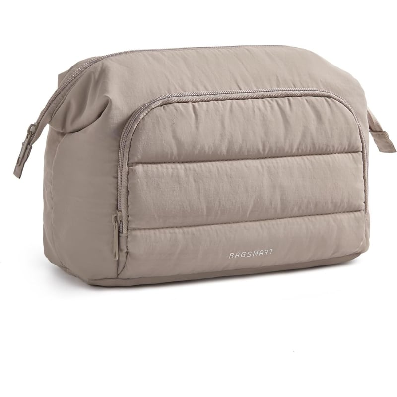Crossbody táska, uniszex, poliészter, egyszínű mintázat, vízálló kozmetikai és utazási szervező, hordozható