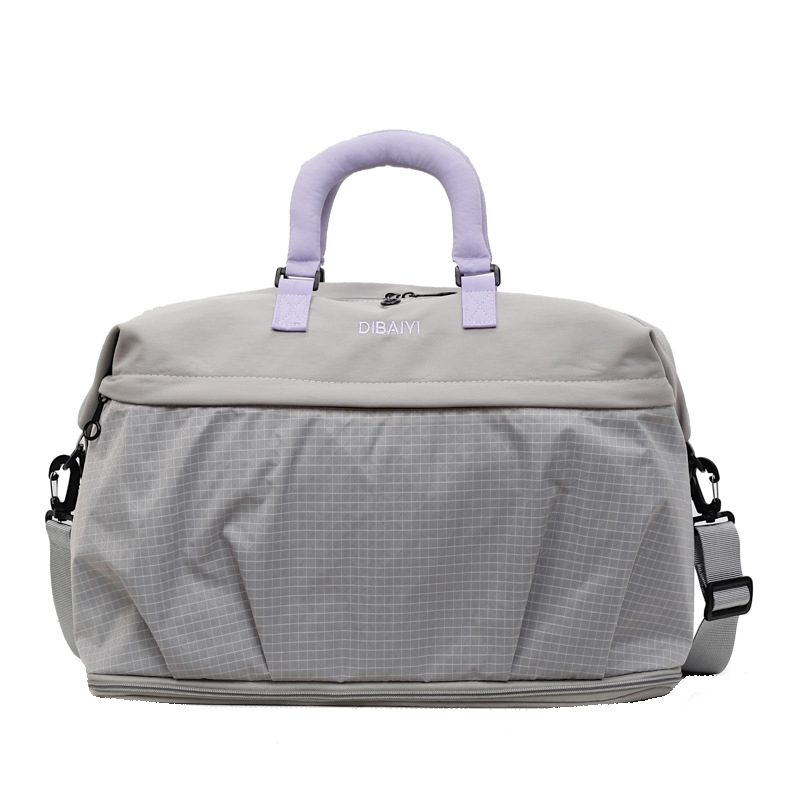 Putna torba, proširiva, lagana, gradski minimalistički stil (Kapacitet: 20–35 L; Materijal: platno; Podstava: poliester; Funkcije: prozračna, otporna na habanje, odjeljak za suho i mokro; Stil: gradska jednostavnost)
