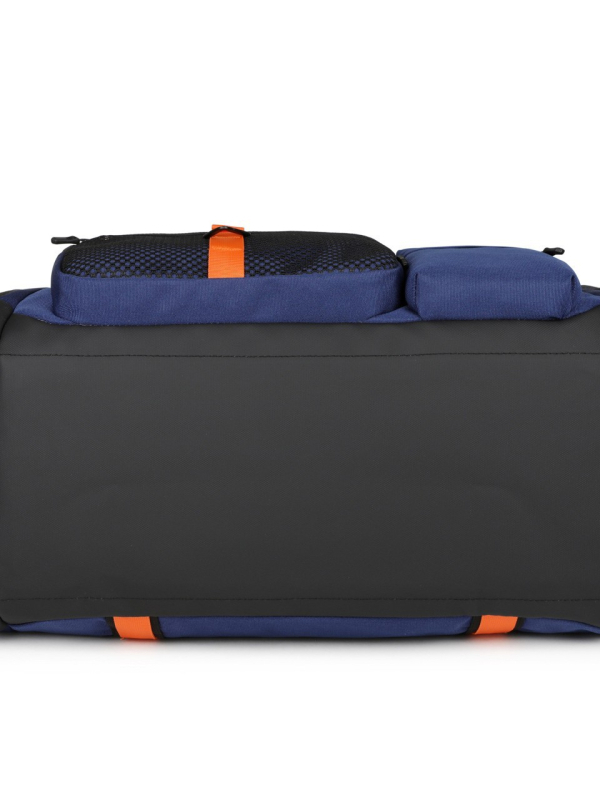 Torba za putovanje velike kapacitete s crossbody naramenicom, odjeljak za suhe/mokre, odvojeni pretinac za cipele, Oxford platno, unisex, geometrijski uzorak, ležerni stil putovanja, 20–35 L