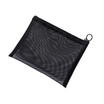 Kozmetička torbica, Gauze-flat trodijelni set, mrežasti materijal (Oblik: pravokutnik; Funkcija: skladištenje; Primjena: putno skladištenje kozmetike)
