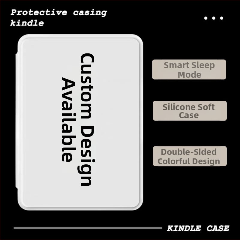 imobile Kindle Youth Edition védőtok, műbőr, flip-top, rajzok szerint testre szabható