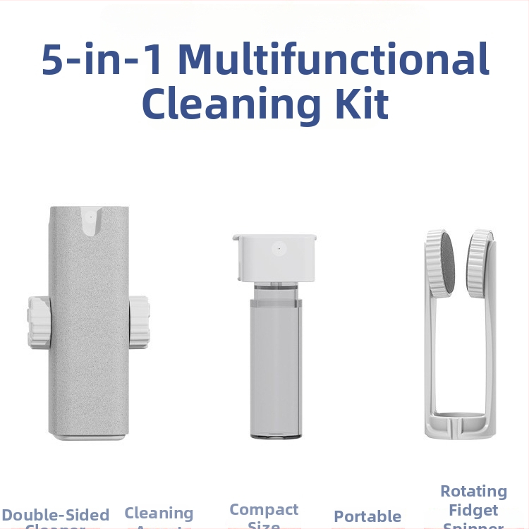 Q5Y Čistiaci set na okuliare – Viacúčelový ABS čistící set, 37 g