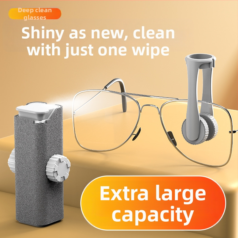 Q5Y Szemüveg Tisztító Szett – Többcélú ABS Tisztító Készlet, 37 g