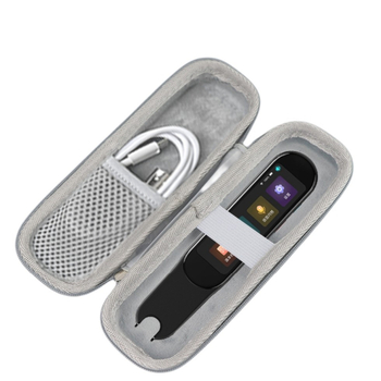 Prenosná taška na prekladateľské pero a Bluetooth slúchadlá — EVA púzdro, model 1425, materiál: kompozit, UV tlač, vodotesné balenie, nosnosť 5 kg