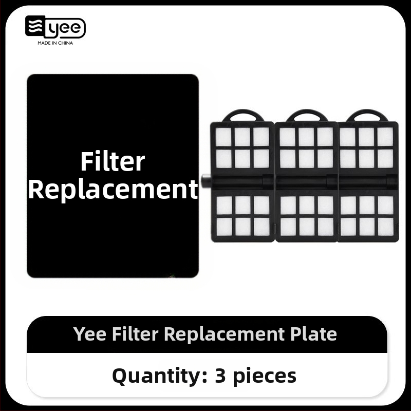 Yee Akváriumi Szűrőpumpa – Kicsi, Csendes Külső 3-in-1 Vízcsobogás Falra Szerelhető Oxigén- és Keringető Egység, Műanyag; Frissvíz Halak Számára; Modellek: YMB-401/403/404/405; Márka: Yee