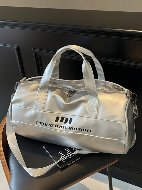 Crossbody putna torba - 20-35L PU, vodootporna, odjeljak suho/mokro, lagana fitness torba