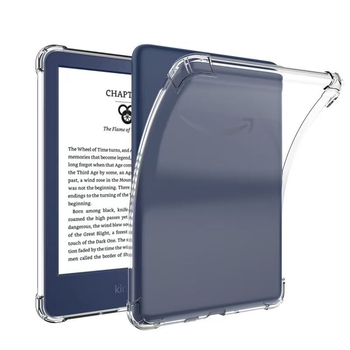 Carcasă de protecție TPU transparentă pentru Kindle KPW5/6/Oasis/11th, rezistentă la uzură, impermeabilă, husă moale