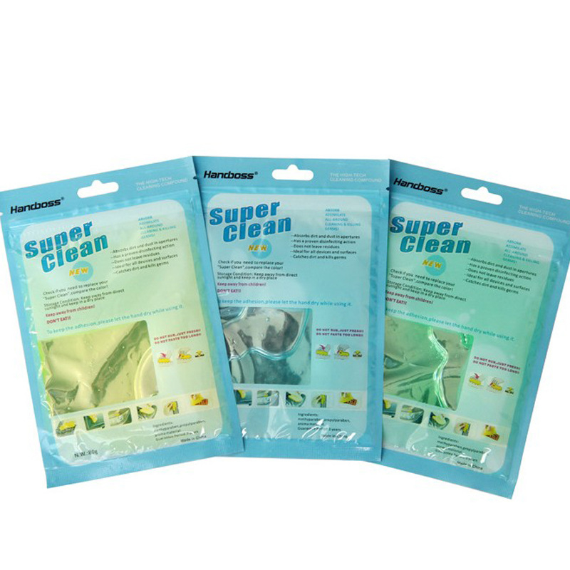 Kit de curățare cu gel de silicon pentru tastaturi și ecrane – potrivit pentru notebook, telefon mobil, computer, aparat foto digital; set de trei piese; OEM