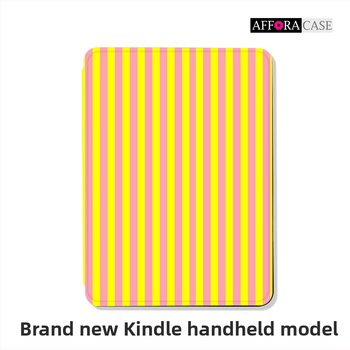 Kindle 2024 védőtok, TPU, nyitható fedél, testre szabott a rajzok szerint, logó nyomtatás