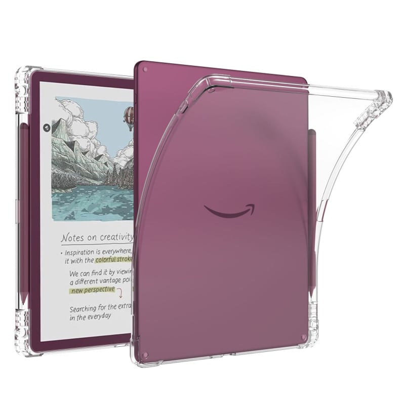 Zaštitni kućište za Kindle Scribe s slotom za olovku – TPU, minimalistički stil