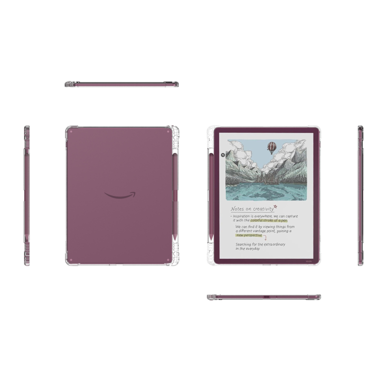 Zaštitni kućište za Kindle Scribe s slotom za olovku – TPU, minimalistički stil