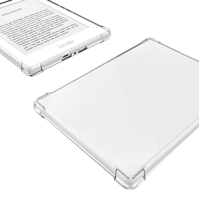 Kindle8 védőtok négy sarok légzsákkal, átlátszó TPU anyag, Kindle8/migu verzió