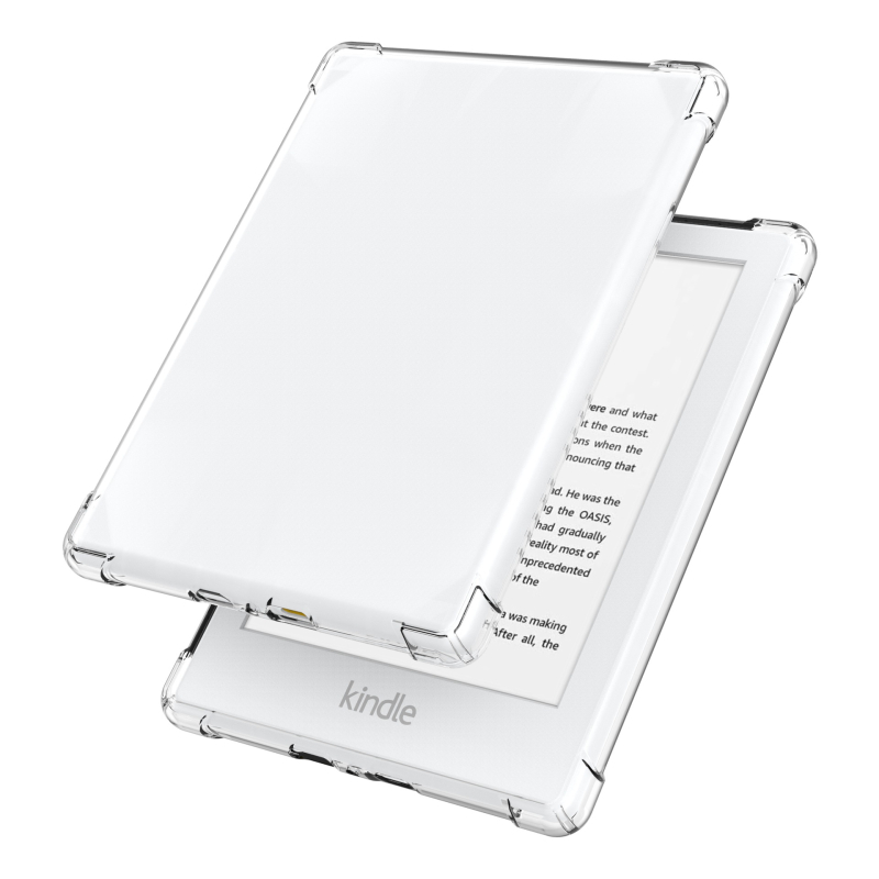 Kindle8 védőtok négy sarok légzsákkal, átlátszó TPU anyag, Kindle8/migu verzió