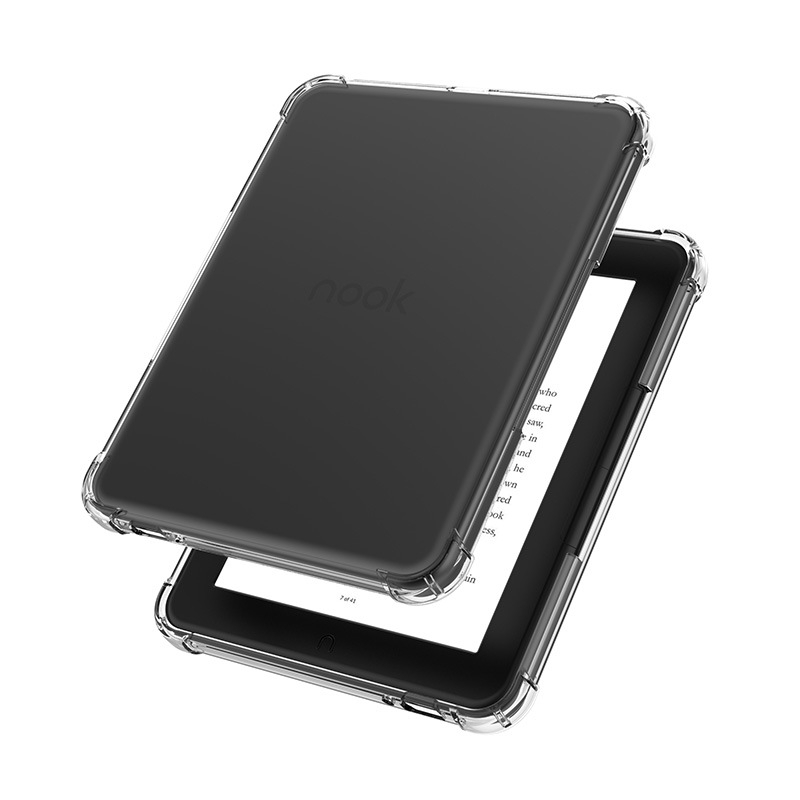 Zaštitna TPU zaštitna futrola za Nook Glowlight 4/4E – sustav četiri zračna jastuka protiv padova, 60 g, jednostavan dizajn