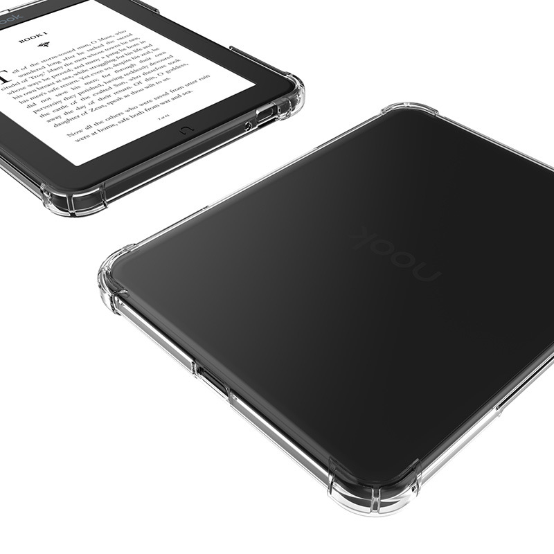 Zaštitna TPU zaštitna futrola za Nook Glowlight 4/4E – sustav četiri zračna jastuka protiv padova, 60 g, jednostavan dizajn