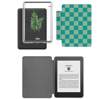 Husă de protecție Kindle — silicon, flip-top, stil chinezesc, personalizată după desene