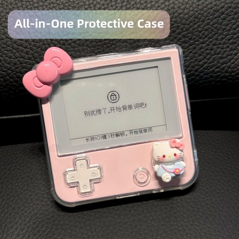 Baici Zhan védőtok az English Word Machine-hez – átlátszó külső, teljes védelem, ütésálló és karcolásálló, puha tok