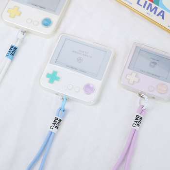 Word Machine Max védőtok, átlátszó szilikon kristályos burkolat, ütésálló és kopásálló, nyakpánttal