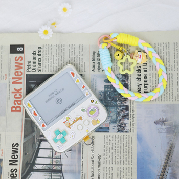 Baicizhan Max Word Machine-hez átlátszó szilikon védőtok, ütés- és csúszásálló, kötött nyakpánttal