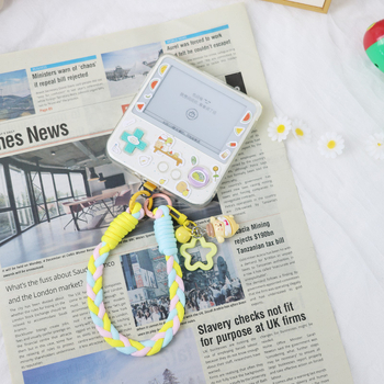 Baicizhan Max Word Machine-hez átlátszó szilikon védőtok, ütés- és csúszásálló, kötött nyakpánttal