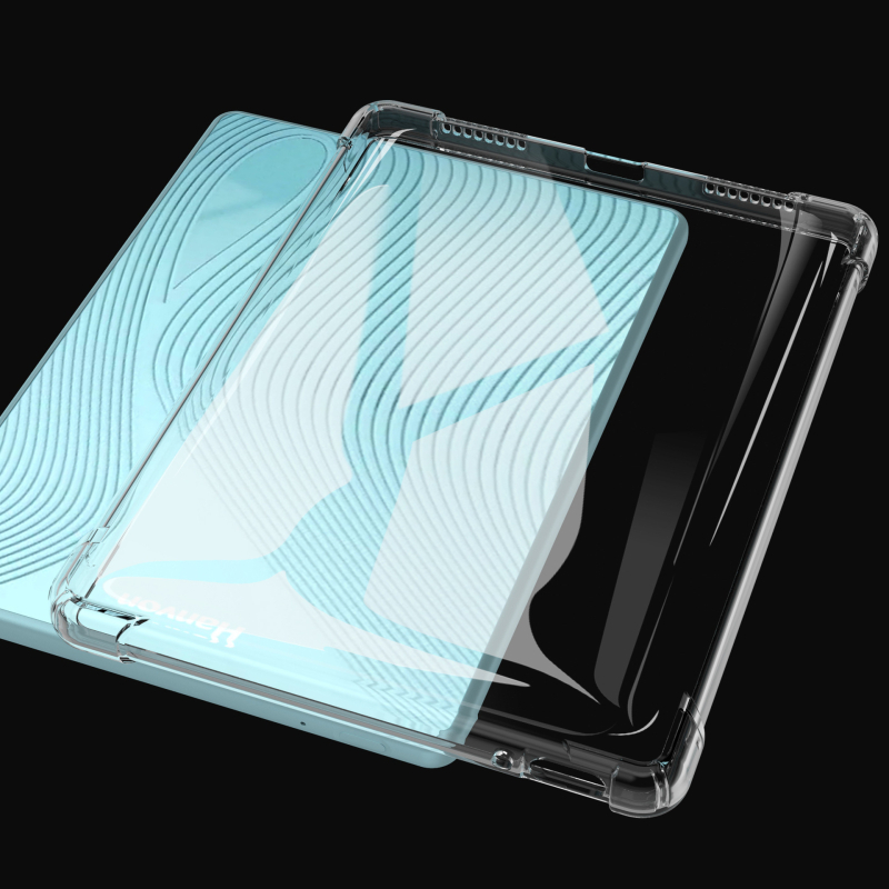 TPU védőtok Hanwang Clear6 olvasóhoz, teljesen átlátszó tok, 70 g