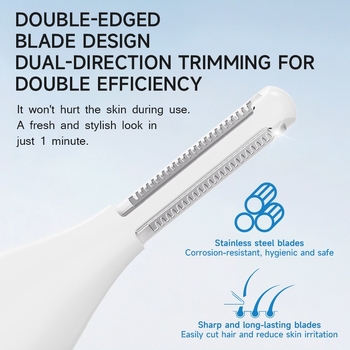 Elektronikus fül- és orrszőr vágó – felnőtteknek, fülcsatorna tisztítása, fülzsír eltávolítása, fehérítő funkció, nem importált