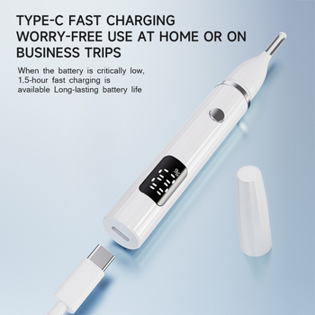 Elektronikus fül- és orrszőr vágó – felnőtteknek, fülcsatorna tisztítása, fülzsír eltávolítása, fehérítő funkció, nem importált