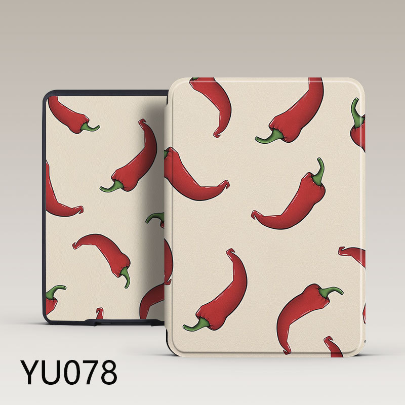 Kindle védőtok flip-tetővel, szilikonból, testreszabható rajzok szerint, Brahmin Mirror