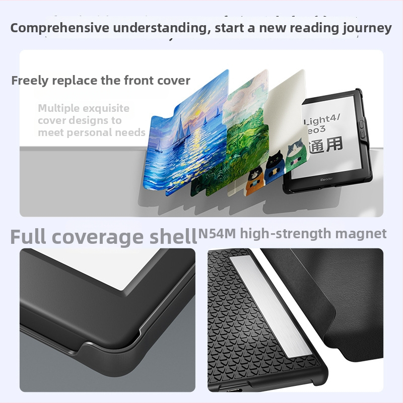 Magnetické odnímateľné puzdro na tlačidlá pre radu iReader Neo3/Light4 – Hanlin Reading