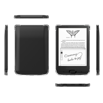 PocketBook védőtok, TPU anyag, légzsákos ütésvédelmi rendszer tollrekesz, magas átlátszóság, kompatibil PB616 PB617 PB618 PB629 PB628 PB700 PB743