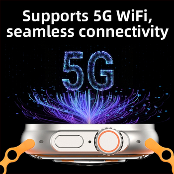 Смарт часовник с отключване по отпечатък, слот за SIM карта, AMOLED дисплей, засичане на кислород в кръвта, водоустойчив