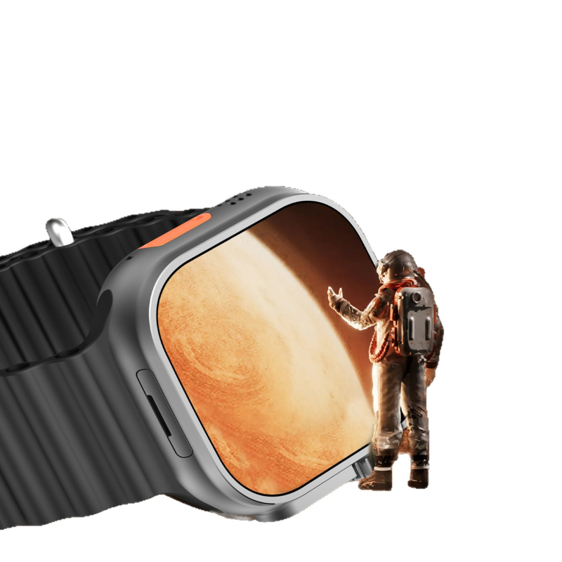 Смарт часовник с отключване по отпечатък, слот за SIM карта, AMOLED дисплей, засичане на кислород в кръвта, водоустойчив