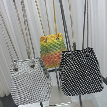 Dianshe bucket torba s magnetskim zatvaračem, materijal drill, unutarnji džep sa zipom