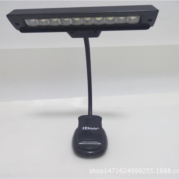 Kottaállvány lámpa, modell 10 világításos, műanyag ház, fém oszlop, dobozban