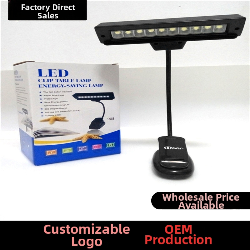 Kottaállvány lámpa, modell 10 világításos, műanyag ház, fém oszlop, dobozban