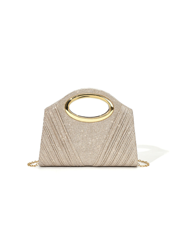 Clutch torba | Poliester, magnetno zatvaranje, horizontalni kvadratni oblik, džep za telefon