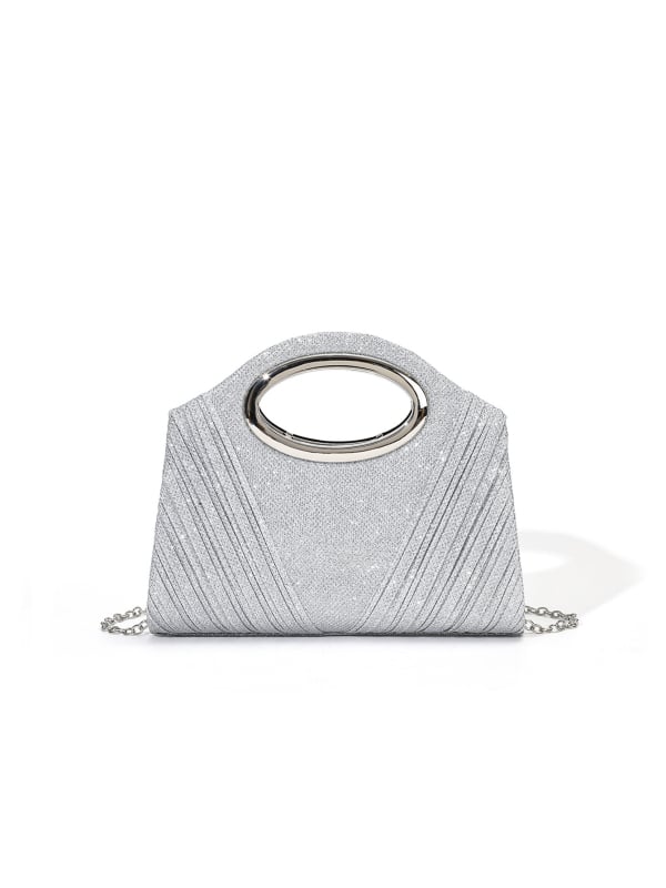 Clutch torba | Poliester, magnetno zatvaranje, horizontalni kvadratni oblik, džep za telefon