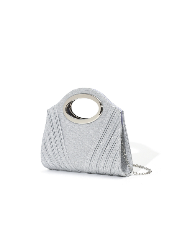 Clutch torba | Poliester, magnetno zatvaranje, horizontalni kvadratni oblik, džep za telefon