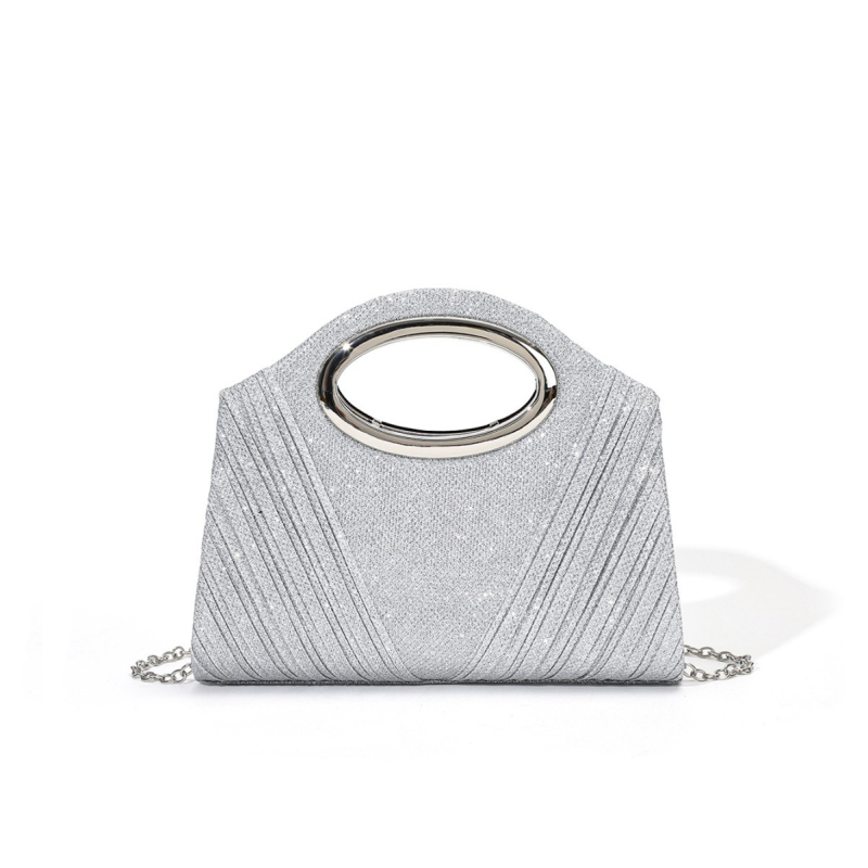 Clutch torba | Poliester, magnetno zatvaranje, horizontalni kvadratni oblik, džep za telefon